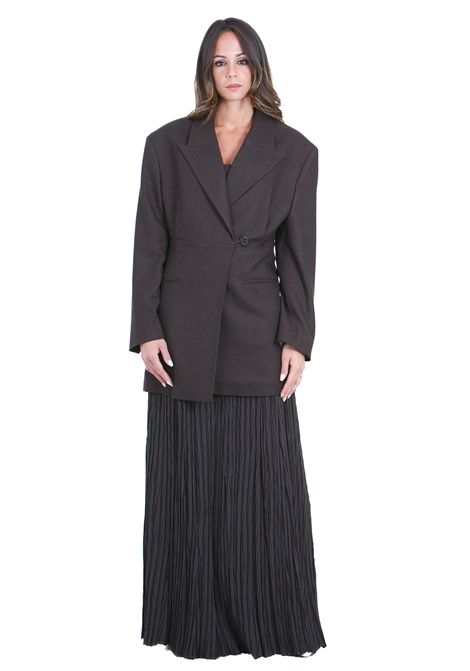 FLANELLA GARZATA ALYSI | Blazer | 165828-A5210CHOCO