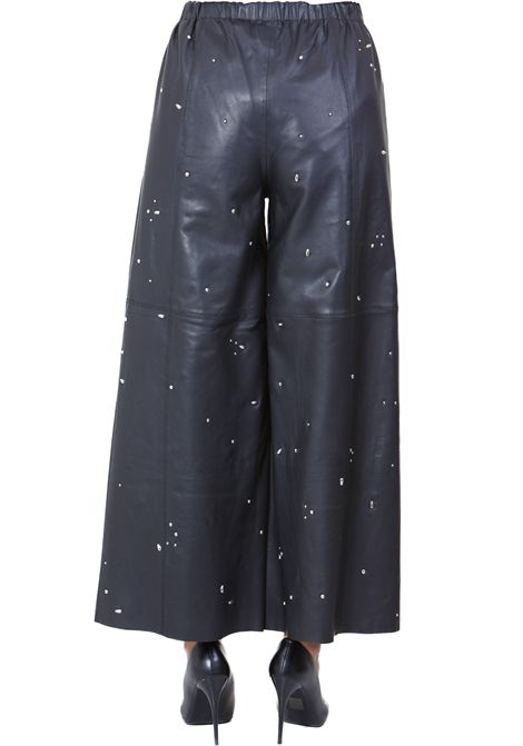 FANCY LEATHER PALAZZO ALYSI | Pantaloni | 265107-A5003NE