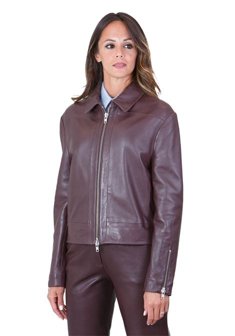 SOFT LEATHER  C/ZIP ALYSI | Giubbotti | 265907-A5021UV