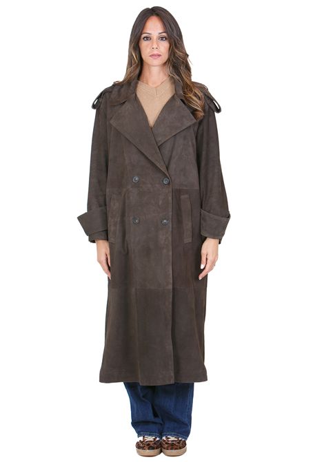  D-FOUR | Trench | DF419COFFEE