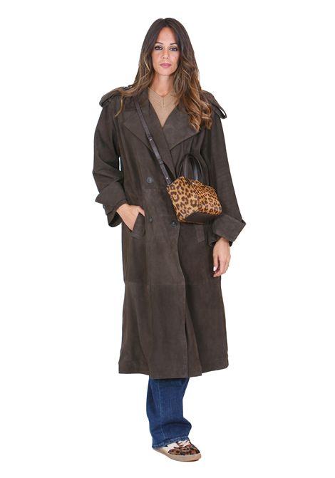  D-FOUR | Trench | DF419COFFEE