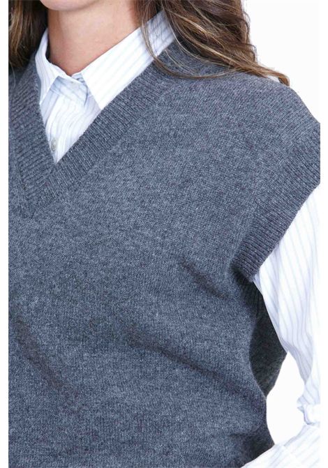 SCOLLO V S/MANICHE GRIFONI | Gilet | GV210026/127009