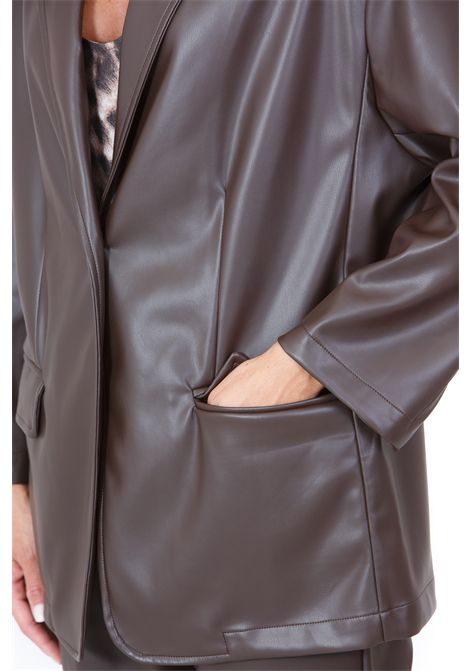 OVER IN PELLE JUCCA | Giacche | J4253010/061628