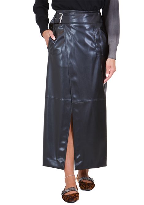 LUNGA IN PELLE JUCCA | Gonne | J4255117/06003