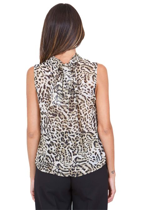 Blusa giromaniche stampa animalier KAOS | Bluse | RI1CF0011065