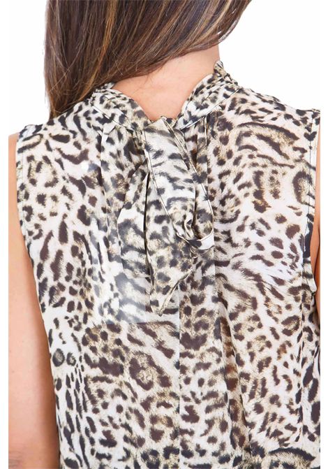Blusa giromaniche stampa animalier KAOS | Bluse | RI1CF0011065