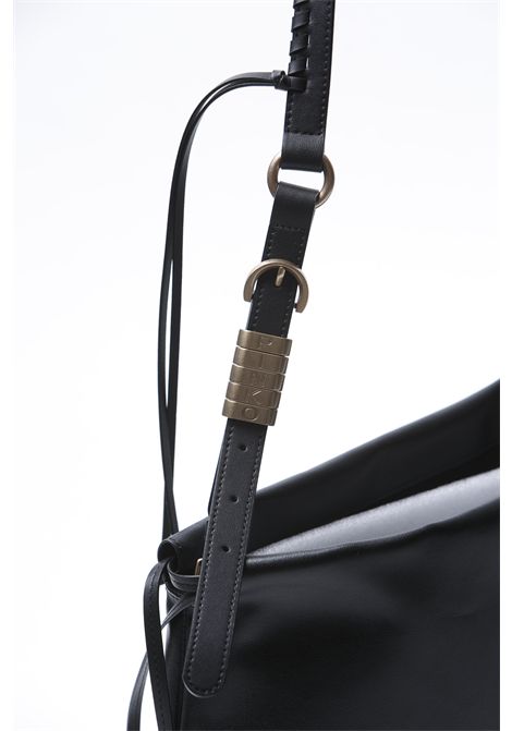 MAXI CLOUTCH+TRACOLLA PINKO | Borse | 105825-A0QOMAXICLUTCHZ99Q