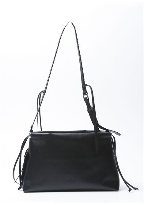 MAXI CLOUTCH+TRACOLLA PINKO | Borse | 105825-A0QOMAXICLUTCHZ99Q