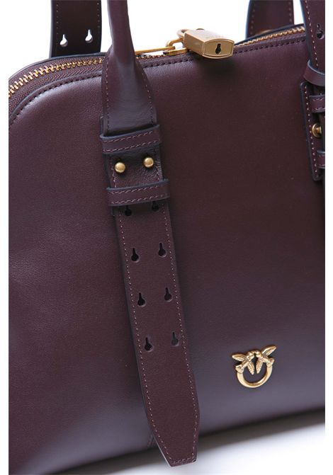 MEDIUM BOWLING BAG PINKO | Borse | 105906-A0QOBOWLINGBAGLA7Q