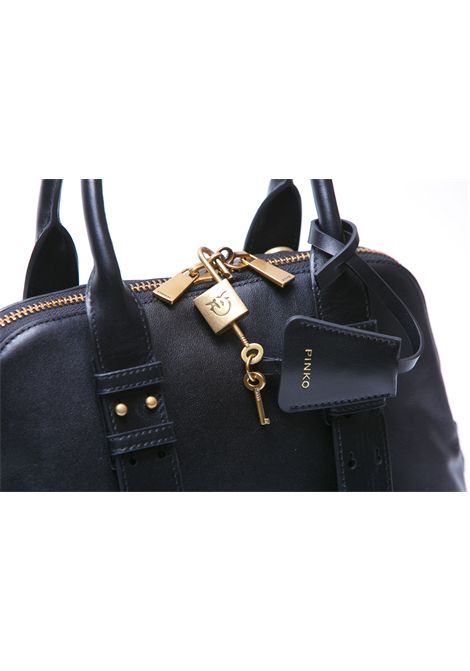 MEDIUM BOWLING BAG PINKO | Borse | 105906-A0QOBOWLINGBAGZ99Q