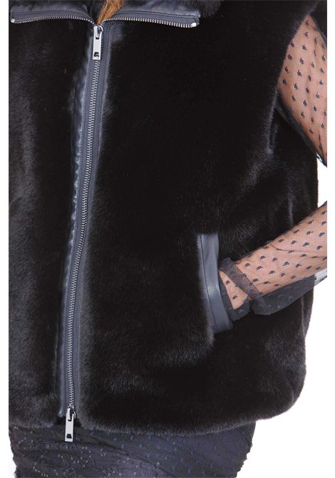 SEMIPELLICCIA SOFT PINKO | Gilet | DEYN-105107-A2WNZ99