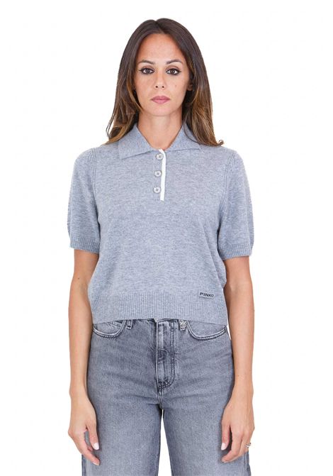 POLO IN LANA GORGONA PINKO | Maglie | GORGONA-105450-A2Q9II2