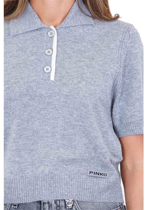 POLO IN LANA GORGONA PINKO | Maglie | GORGONA-105450-A2Q9II2