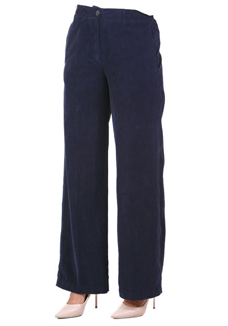 Pantalone blu tasca filo POMANDERE | Pantaloni | 252-7128-21623890