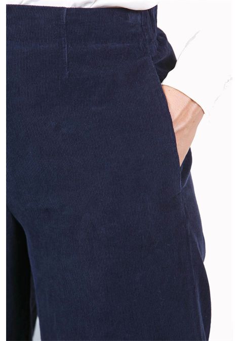 Pantalone blu tasca filo POMANDERE | Pantaloni | 252-7128-21623890