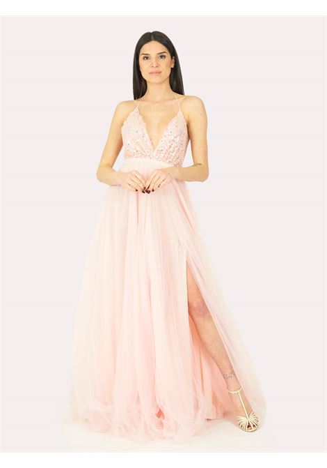 Abito sottana con tulle OMBELICO | Abiti | T6319ROSA