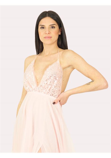 Abito sottana con tulle OMBELICO | Abiti | T6319ROSA