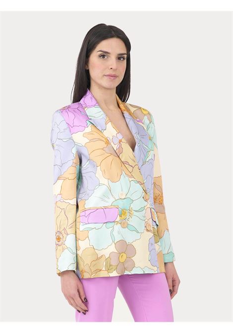 Blazer doppiopetto fantasia floreale KAOS | Blazer | PP1TZ0541026