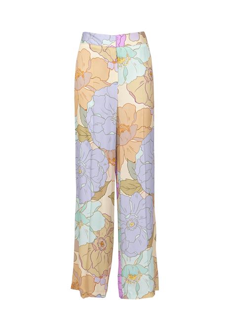 Pantalone ampio fantasia floreale KAOS | Pantaloni | PP1TZ0551026