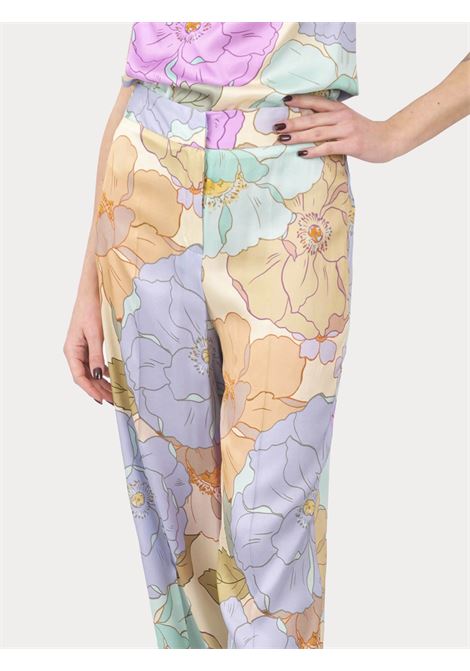 Pantalone ampio fantasia floreale KAOS | Pantaloni | PP1TZ0551026