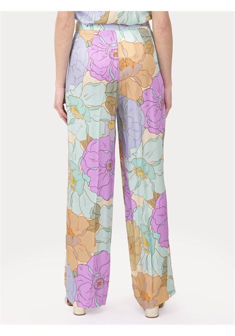Pantalone ampio fantasia floreale KAOS | Pantaloni | PP1TZ0551026
