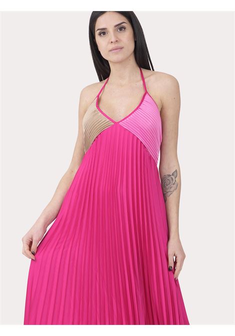 Abito block color plissè KAOS | Abiti | PPJGX0064000