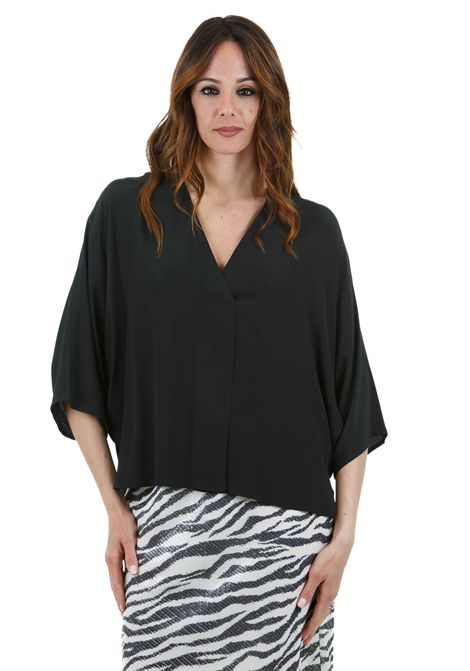 Blusa scollo a V manche 3/4 8PM | Bluse | DYLAN-51B65009