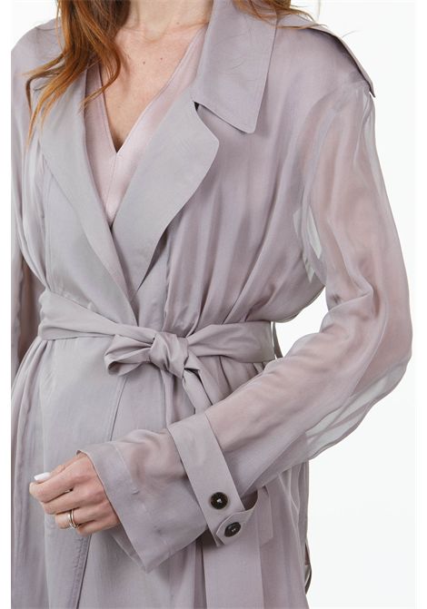 CON CINTURA ALYSI | Spolverini | 105923-P5202MAUVE