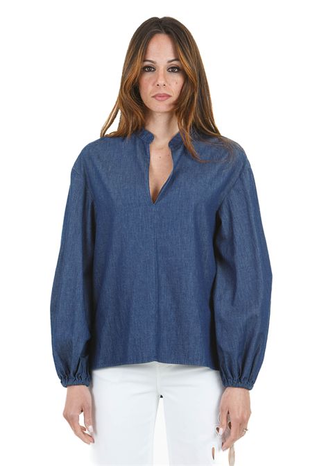 Camicia regular in denim fisso DONDUP | Camicie | DC421-DF0284DA27W800