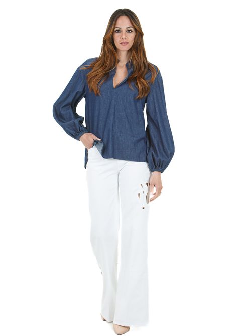 Camicia regular in denim fisso DONDUP | Camicie | DC421-DF0284DA27W800