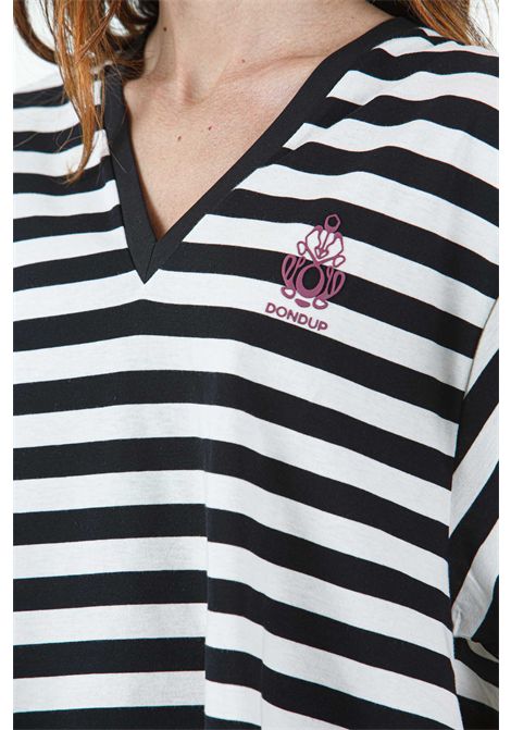 SCOLLO A V DONDUP | Maglie | DS030-JF0357DIY3107