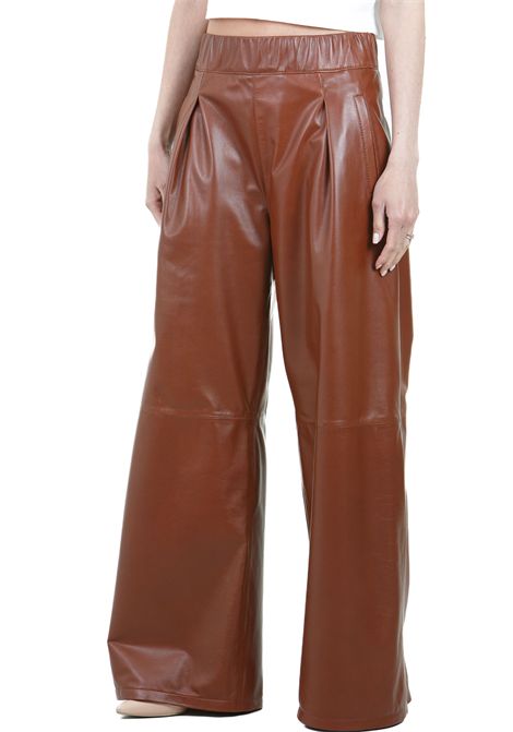 PANTALONE PALAZZO GQUADRO | Pantaloni | PANTPALAZZO-00K724