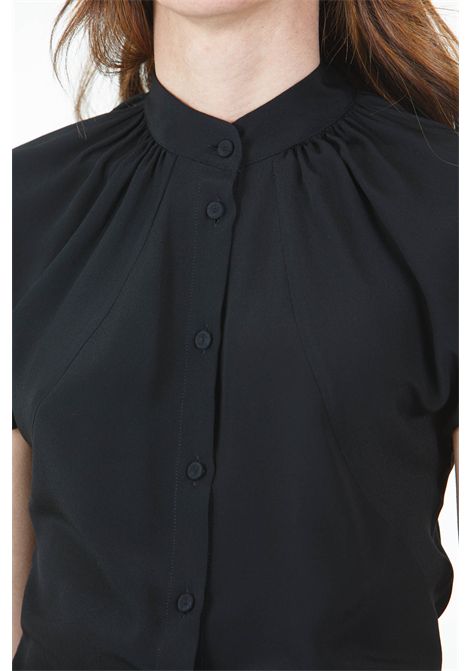 Camicetta girocollo con bottoncini GRIFONI | Camicie | GU220210/7003