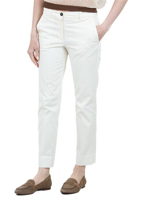 COTONE CON RISVOLTO GRIFONI | Pantaloni | GU240972/28344