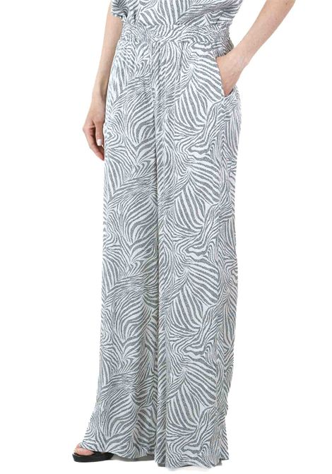 Pantalone palazzo fantasia KAOS | Pantaloni | RP1CF0101041