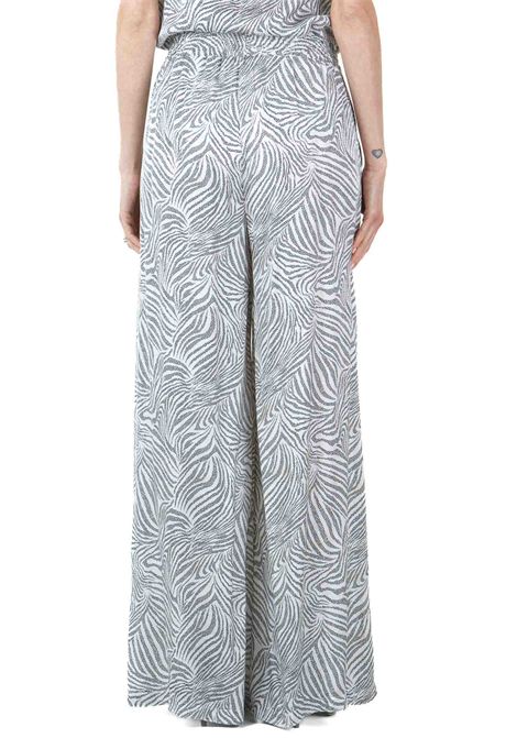 Pantalone palazzo fantasia KAOS | Pantaloni | RP1CF0101041