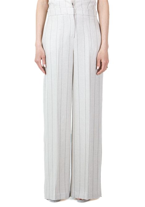 Pantalone palazzo rigato KAOS | Pantaloni | RP1CO0701098