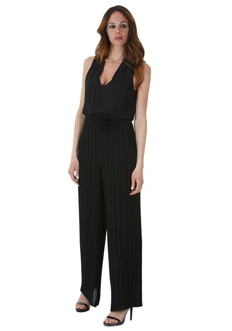 Tuta con pantalone plissè e contura con fiore KAOS | Tute | RP1GX0080001