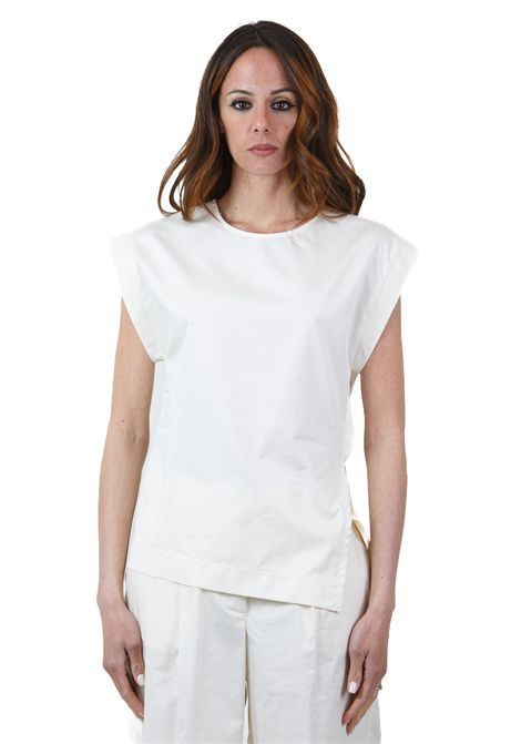 Blusa spalla ampia con spacchetto laterale KAOS | Bluse | RP1MR0191096