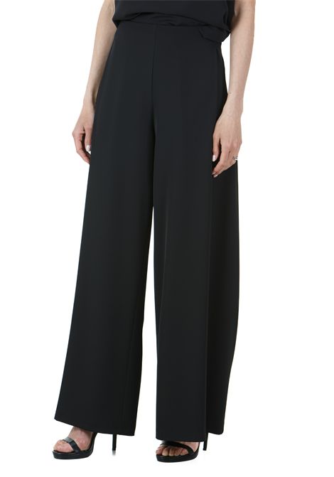 Pantalone palazzo nero KAOS | Pantaloni | RP1TZ0200001