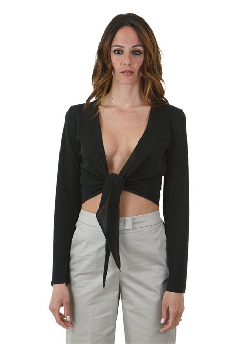 CROPPED CON NODO LEGGERO LUREX KAOS | Maglie | RPJMA0050001