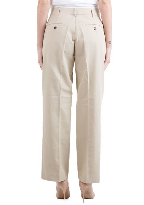 Pantalone gamba dritta color sabbia POMANDERE | Pantaloni | 251-7205-21619220