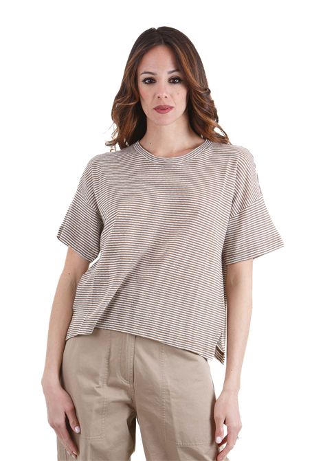 OVER RIGATA POMANDERE | T- Shirt | 251-D195-65129240