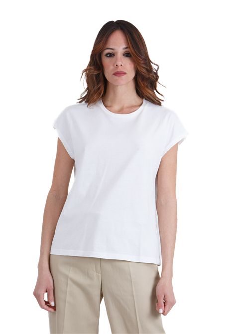T-shirt girocollo spalla scesa POMANDERE | T- Shirt | 251-D197-61112110