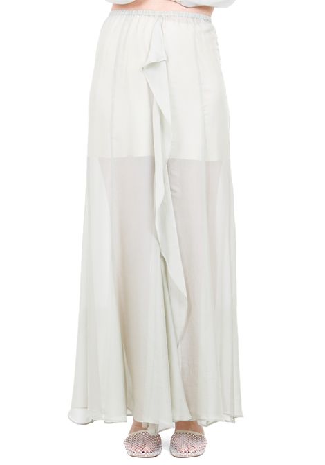 CHIFFON ROUCHES LUNGA ALYSI | Gonne | 116030-P6214PIST