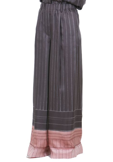PINSTRIPES ALYSI | Pantaloni | 116133-P6063CHOCO