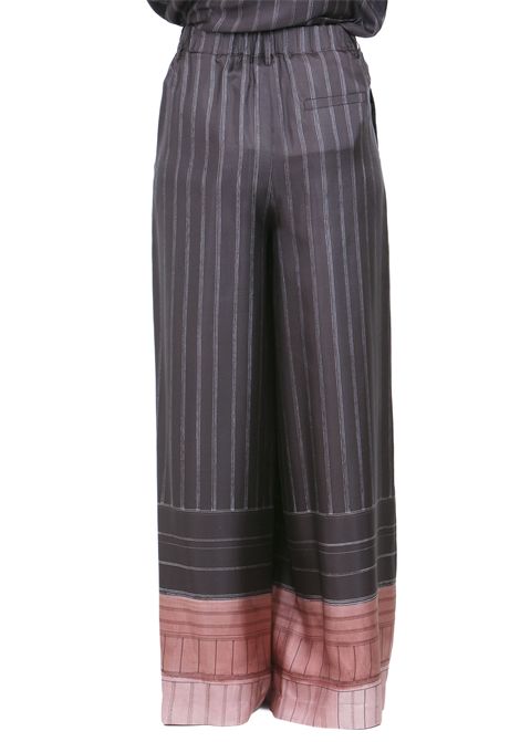 PINSTRIPES ALYSI | Pantaloni | 116133-P6063CHOCO