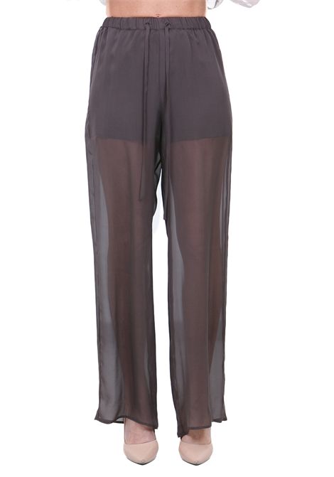 CHIFFON LUNGO ALYSI | Pantaloni | 116164-P6214CHOCO