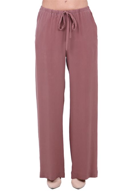 SETA A MANO PALAZZO ALYSI | Pantaloni | 116192-P6209BLUSH