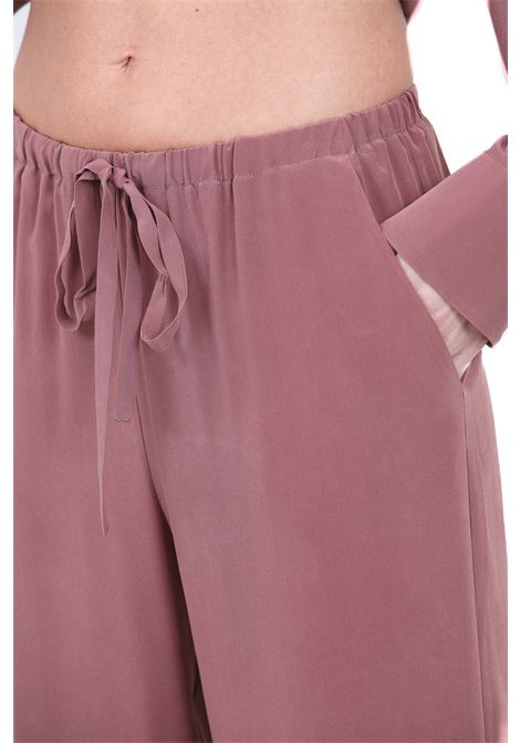 SETA A MANO PALAZZO ALYSI | Pantaloni | 116192-P6209BLUSH